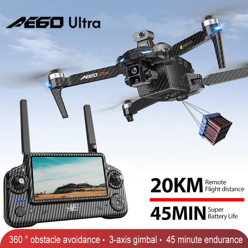 Drone Camera Hd - AE60 GPS Drone Professionale 8K Fotocamera