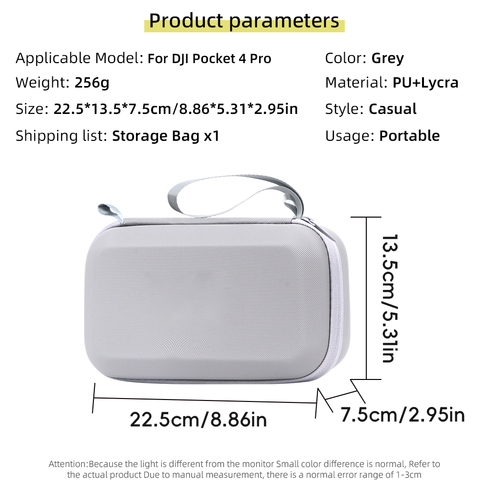 Custodia da trasporto in PU pe - Drone Camera Case recensione e prezzo